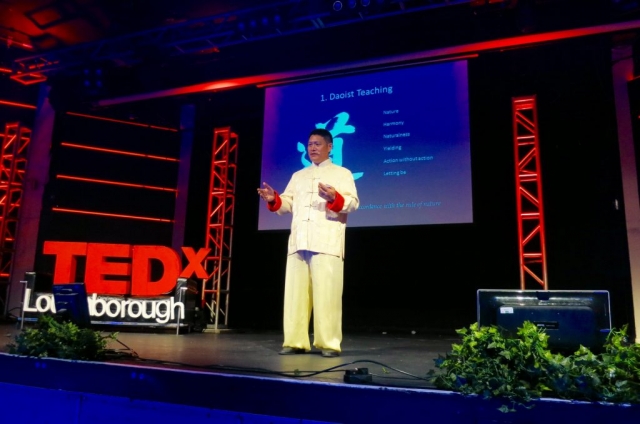 In 2013 Shifu Liu was invited to give a TEDx talk about his life, the importance of tai ji, qi gong and Chinese philosophy