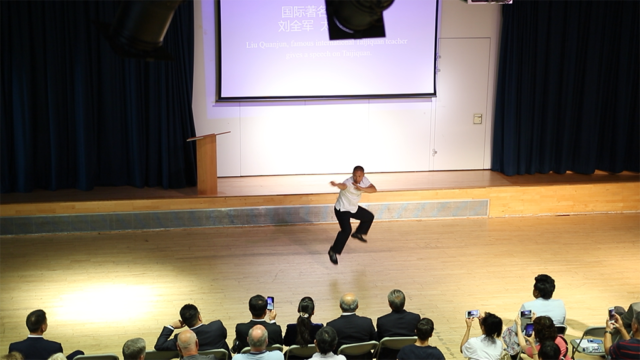 Shifu Liu's Taiji demonstration