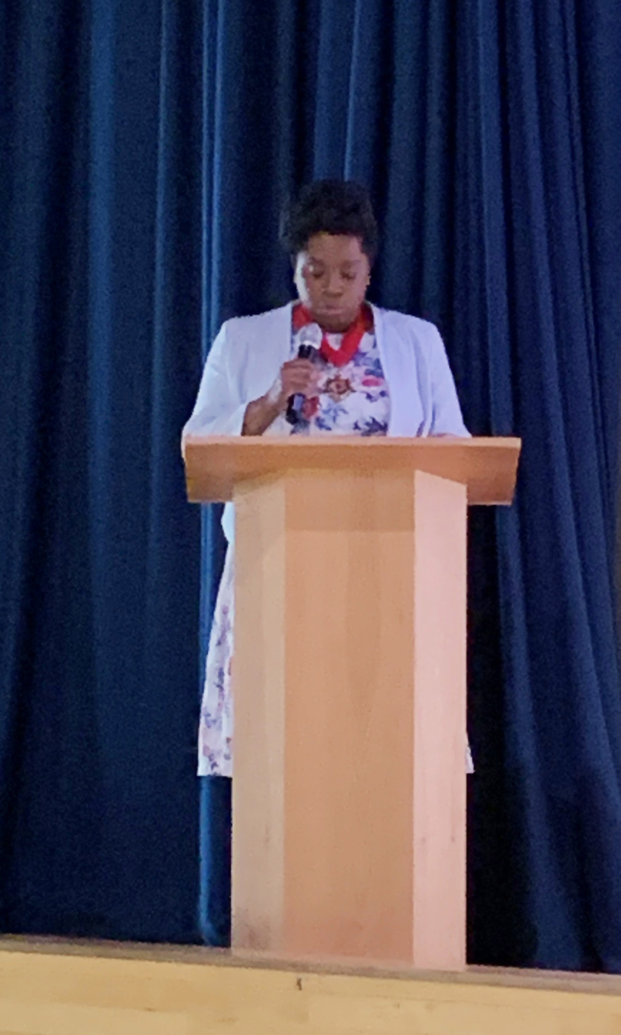 Deputy Mayor of Camden Cllr Sabrina Francis speech